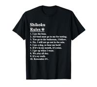 Funny Shikoku Dog Rules Kochi Ken T-Shirt