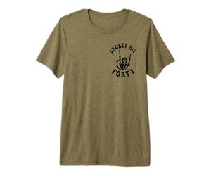 Funny Shorty fête Ses 40 Ans, Hello Forties T-Shirt Haut de Gamme