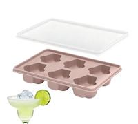 Funny Silicone Mold, 6 Slot Butt Shape Ice Tray Easy Pop Release Flexible Dessert Maker, Multi Use Food Grade Mold for Whiskey Cocktails Beer Coffee Jelly Desserts and Cold Drinks