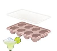 Funny Silicone Mold, 6 Slot Butt Shape Ice Tray Easy Pop Release Flexible Dessert Maker, Multi Use Food Grade Mold for Whiskey Cocktails Beer Coffee Jelly Desserts and Cold Drinks