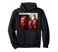 Funny Silly AI Apple gen z Meme BrainRot Humour Twins Bros Sweat à Capuche