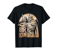 Funny Sir Loin Medieval Knight Meme Sirloin Pun Rennaisance T-Shirt