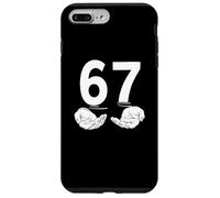 Funny Six Seven 6 7 Meme Gen Alpha Slang 6 7 Hands Humour Coque pour iPhone 7 Plus/8 Plus