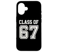 Funny Six Seven Class of 67 Meme Gen Alpha Slang Coque pour iPhone 16