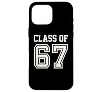 Funny Six Seven Class of 67 Meme Gen Alpha Slang Coque pour iPhone 16 Pro Max