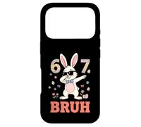 Funny Six Seven Easter Eggs Bunny 67 Bruh 6 7 pour Enfants, garçons et Filles Coque pour iPhone 17 Pro