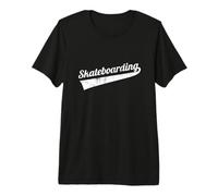 Funny Skateboarding Skateboarder Action Sport T-Shirt Haut de Gamme