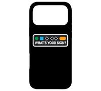 Funny Ski Skier Snowboard What's Your Sign Snowboard Joke Coque pour iPhone 17 Pro Max