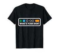 Funny Ski Skier Snowboard What's Your Sign Snowboard Joke T-Shirt
