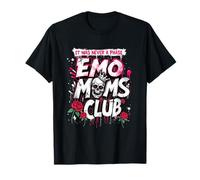 Funny Skull Emo Moms Club Ça n'a jamais été une phase | Funny Mama T-Shirt