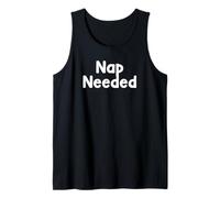 Funny Sleep Humor Design Nap Needed Low Energy Club Tees Débardeur