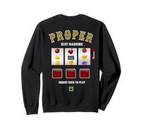 Funny Slot Machine Dad Blague Sweatshirt