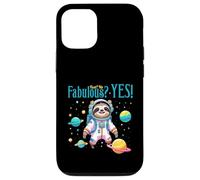 Funny Sloth Astronaute Fast No Fabulous Yes Space Adventure Coque pour iPhone 12/12 Pro