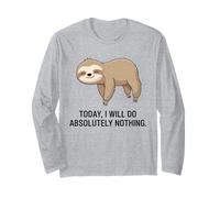 Funny Sloth, Aujourd'hui, Je ne Ferai Rien Manche Longue