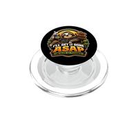 Funny Sloth I'll Get It Done ASAP Aussi Lent Que Possible PopSockets PopGrip pour MagSafe
