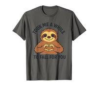 Funny Sloth m'a mis du temps à tomber amoureuse de toi T-Shirt