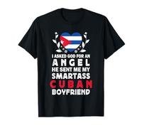 Funny Smartass Cuban Boyfriend Cuba Flag T-Shirt