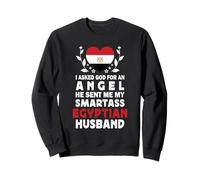 Funny Smartass Egyptian Husband Egypt Flag Spouses Sweatshirt