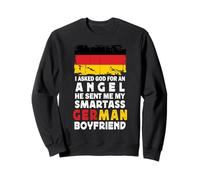 Funny Smartass German Boyfriend Germany Flag Sweatshirt