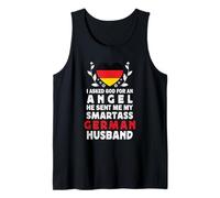 Funny Smartass German Husband Germany Flag Spouses Débardeur