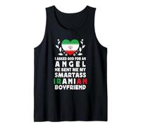 Funny Smartass Iranian Boyfriend Iran Flag Débardeur
