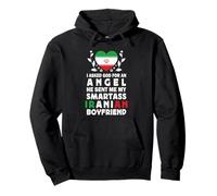 Funny Smartass Iranian Boyfriend Iran Flag Sweat à Capuche