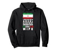 Funny Smartass Iranian Wife Iran Flag Spouses Sweat à Capuche