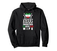 Funny Smartass Iranian Wife Iran Flag Spouses Sweat à Capuche