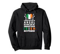 Funny Smartass Irish Boyfriend Ireland Flag Sweat à Capuche