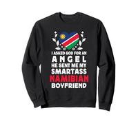 Funny Smartass Namibian Boyfriend Namibia Flag Sweatshirt