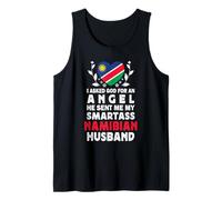 Funny Smartass Namibian Husband Namibia Flag Spouses Débardeur