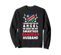 Funny Smartass Namibian Husband Namibia Flag Spouses Sweatshirt