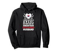 Funny Smartass South Korean Husband South Korea Flag Spouses Sweat à Capuche