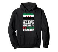 Funny Smartass Syrian Boyfriend Syria Flag Sweat à Capuche