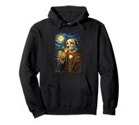 Funny Smoking Dalmatian Artwork Vintage Dog Meme in Suit Sweat à Capuche