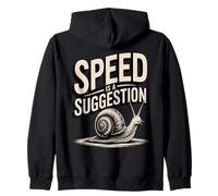 Funny Snail Speed est Une Suggestion Lente Sweat à Capuche