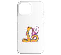Funny Snake Joue du Saxophone Musique, Serpents, Faune Coque pour iPhone 16 Pro Max