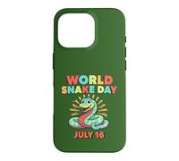 Funny Snakes World Snake Day Juillet 16 Coque pour iPhone 16 Pro