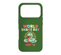 Funny Snakes World Snake Day Juillet 16 Coque pour iPhone 17 Pro