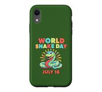 Funny Snakes World Snake Day Juillet 16 Coque pour iPhone XR