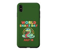 Funny Snakes World Snake Day Juillet 16 Coque pour iPhone XS Max