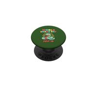 Funny Snakes World Snake Day Juillet 16 PopSockets PopGrip Adhésif