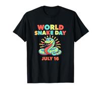 Funny Snakes World Snake Day Juillet 16 T-Shirt
