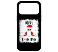Funny Snow and Santa Claus Merry Christmas Blanchi Santa Coque pour iPhone 17 Pro Max