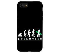 Funny Snowboarder Evolution Silhouette Cool Coque pour iPhone SE (2020) / 7/8