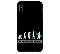 Funny Snowboarder Evolution Silhouette Cool Coque pour iPhone XS Max