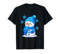Funny Snowman Snowflake Merry Christmas Xmas Family Holiday T-Shirt