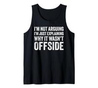 Funny Soccer Gift for Soccer Player Captain Coach Offside Débardeur