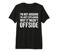 Funny Soccer Gift for Soccer Player Captain Coach Offside T-Shirt Haut de Gamme