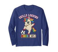 Funny Soccer Licorne Skills Loading Play Princess Goal Kids Manche Longue